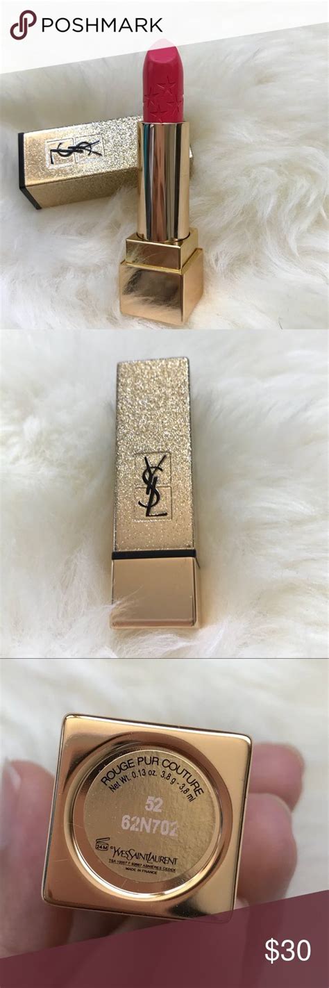 ysl limited edition lipstick recipt